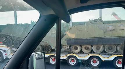 Италия начала расконсервацию списанных БТР M113 для передачи Украине