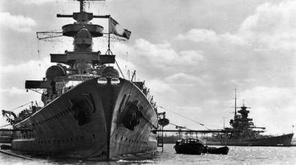 Бомбардировки крейсеров и линкоров