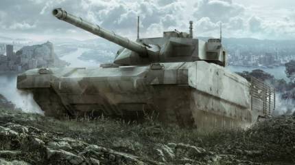 Зимние испытания «Арматы»