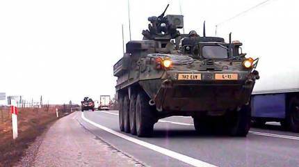 Американские военные через территорию Чехии направляются на учения "Храбрый воин" в Венгрию