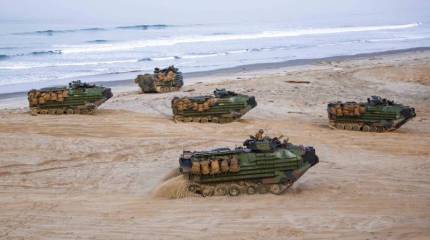 Американские морпехи готовятся к так называемым «лягушачьим прыжкам»: США начали создавать прибрежные полки