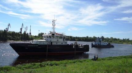 В Нижнем Новгороде спущен на воду большой гидрографический катер