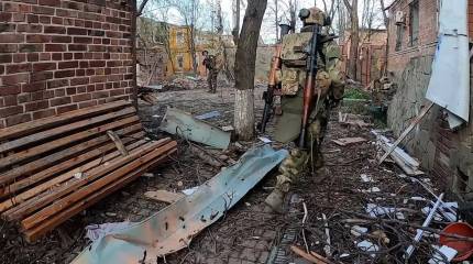 ВС РФ зацепились за центр Приморского на берегу Каховского водохранилища