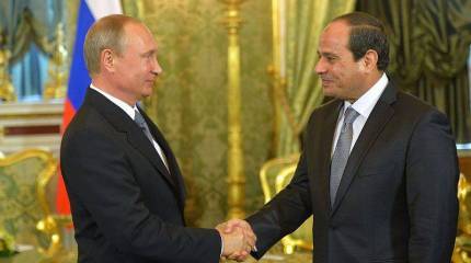 О встрече Владимира Путина с президентом Египта
