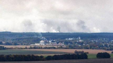 Госслужба по ЧС Украины о ситуации возле Ични