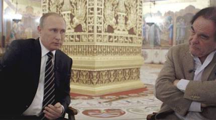Оливер Стоун задал Владимиру Путину вопрос о желании "стать царём"
