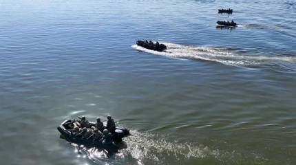 На Северном направлении противник проводит перегруппировку, пытаясь перебросить резервы через реку Волчья