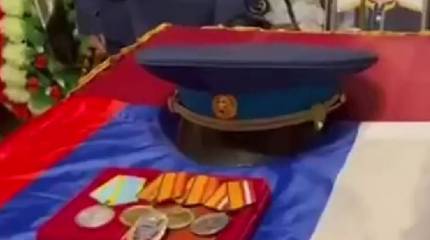 В Барнауле похоронили члена экипажа угнанного на Украину вертолета ВС РФ