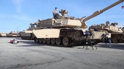«M1 Abrams является лучшим основным боевым танком в мире» - в США представили новую программу обучения танкистов