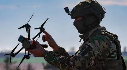 Минобороны показало уничтожение FPV-дронами техники и пунктов управления БПЛА ВСУ