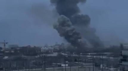 Из Киева приходят сообщения о взрыве и пожаре на территории авиастроительного предприятия «Антонов»