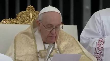 Папа римский призвал Израиль и Палестину к миру, назвав причиной современных конфликтов оружейную промышленность