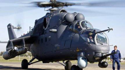 На Кубани испытали новейшие ударные боевые вертолеты Ми-35М