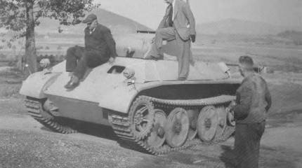 Проект легкого разведывательного танка MAN/MIAG VK 1602 Leopard (Германия)