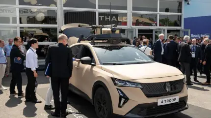 Военная аппаратура на гражданской машине: проект 4 Troop от Renault и Thales
