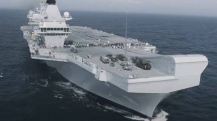 «Пулемёты и огонь из амбразур»: Британский флот описал защиту своих авианосцев