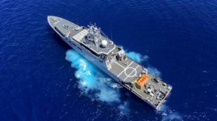 Новый патрульный корабль пополнил силы ВМС Франции в оккупированной её войсками Новой Каледонии