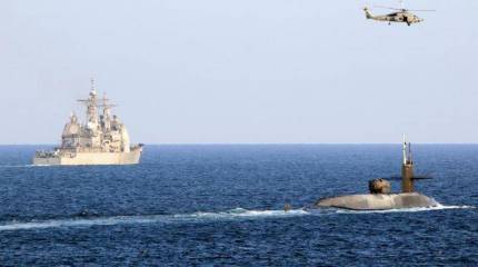 ВМС США отправили в Персидский залив атомную субмарину и два крейсера УРО