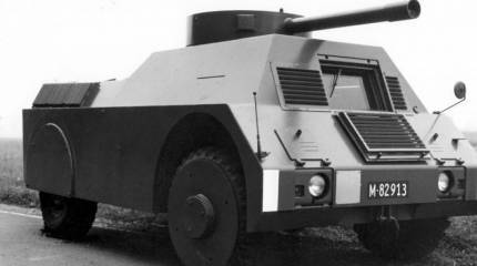 Учебный бронеавтомобиль-мишень MOWAG Panzerattrappe (Швейцария)