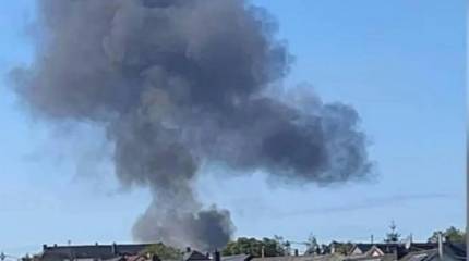 Истребитель F-16 ВВС США разбился на западе Германии