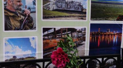 Даже голуби в Донецке мечтают о мире