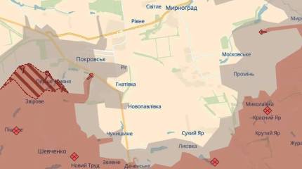 На картах противника «серая зона» заняла практически весь Покровск