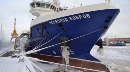 Названы сроки выхода судна тылового обеспечения «Всеволод Бобров» на ходовые испытания