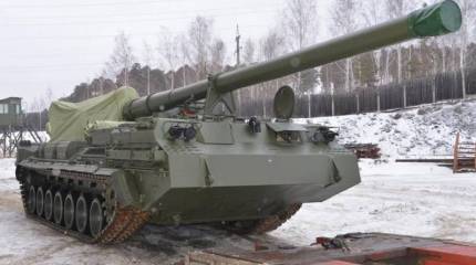 Партия модернизированных 203-мм самоходных пушек 2С7М «Малка» передана военным