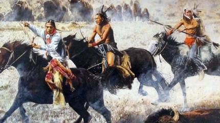 Когда армия отступила перед индейцами