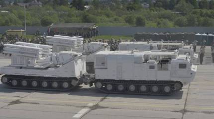 Внешний вид арктических комплексов «Панцирь-СА» обратил на себя внимание на полигоне Алабино