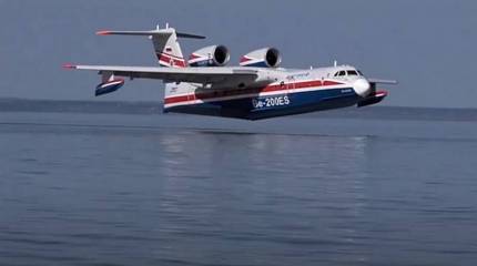 Морская авиация ВМФ РФ пополнится тремя самолётами-амфибиями Бе-200