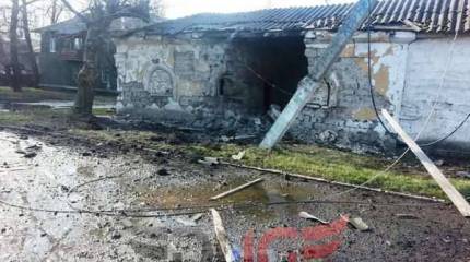 Под Донецком ополченцы открыли ответный артиллерийский огонь