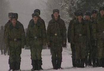 Командование запретило солдатам ЦВО петь в мороз