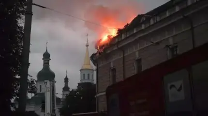 Третий удар возмездия: Киев в дыму и огне, город накрыли двумя волнами