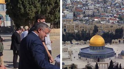 Израильский министр «молился» об уничтожении ХАМАС у мечети Аль-Акса