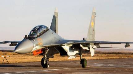 ВВС Казахстана пополнились звеном многофункциональных истребителей Су-30СМ