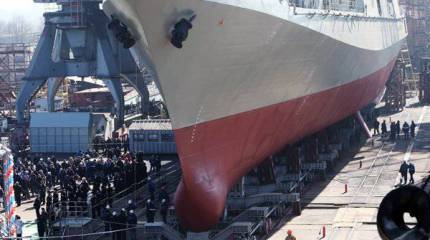 В Калининграде пройдет церемония спуска на воду сторожевика для Черноморского флота