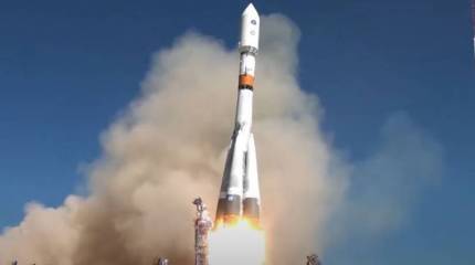 С космодрома Плесецк произведён пуск ракеты-носителя «Союз-2.1б» со спутником «Глонасс-К»