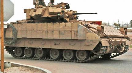 Американское издание: Киев рискует потерять территории из-за нехватки БМП Bradley