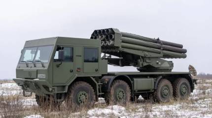 ВС РФ впервые уничтожили украинскую 220-мм РСЗО «Буран»