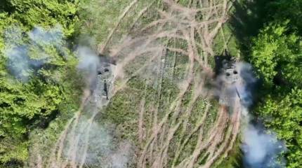 Российская армия применила тактику «огневого вала» под Донецком