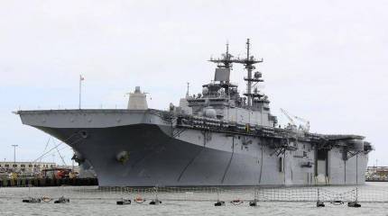Еще один пожар на УДК ВМС США: в Норфолке приостановлен ремонт USS "Kearsarge"