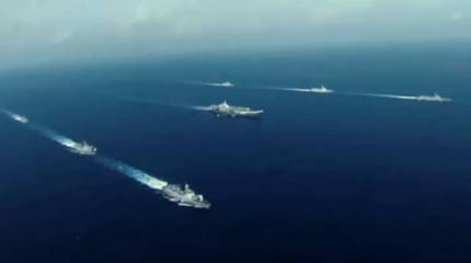 Власти Тайваня заявили, что с тревогой наблюдают за действиями китайской авианосной группы в Тайваньском проливе