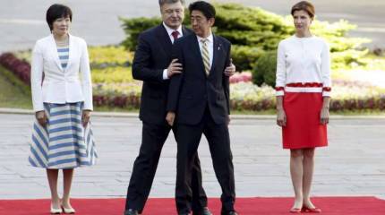 Как Порошенко сделал Киев «воротами в Европу» для Японии