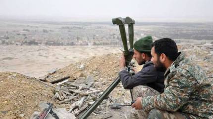 Сирийские правительственные силы заняли господствующую высоту у города Эль-Карьятейн