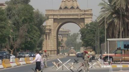 На фоне беспорядков в Ираке произошёл ракетный обстрел Багдада