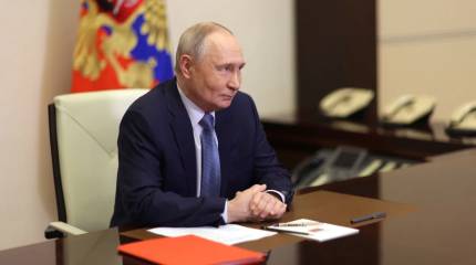 Путин по телефону обсудил с президентом ОАЭ ближневосточный кризис
