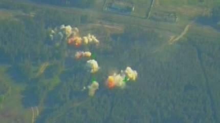 Для ликвидации позиций противника в лесном массиве в районе Красного Лимана применены ТОС-1А «Солнцепёк»