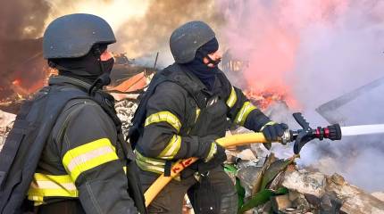 Ночью ВС РФ нанесли более 40 ударов по 8 областям на вражеской территории