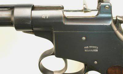 "Полуавтоматический" пистолет Маннлихера без затвора